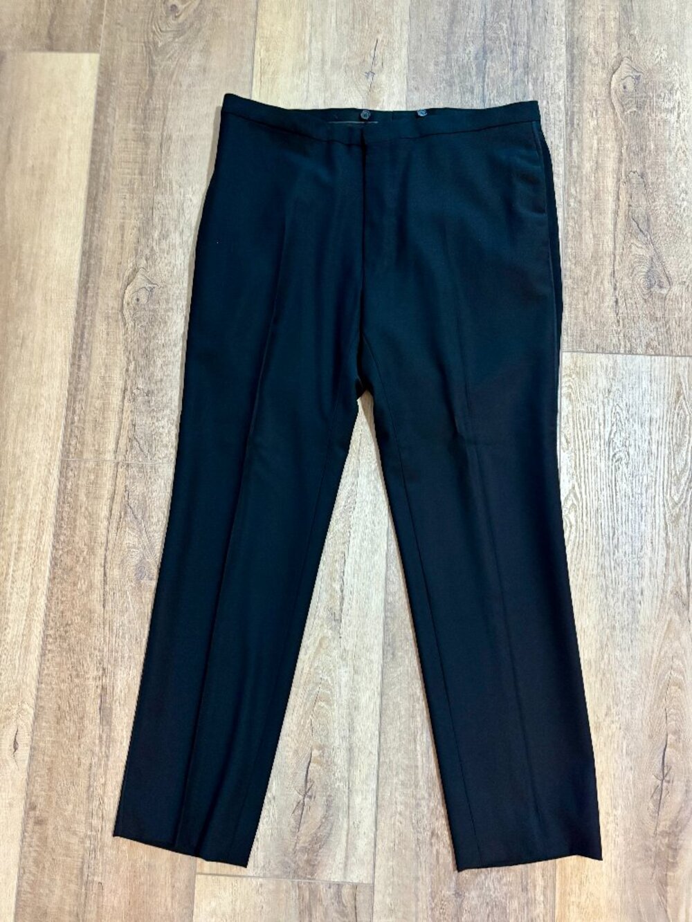 Authentic Gucci Black Tailored Pants Quiet Luxury Old Money Slim Straight